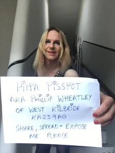 Pippa pisspot aka Phillip Wheatley sissy faggot whore 2906389