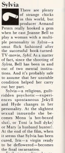 Joanna Bell 1977 Sylvia (XXX Split Personality Disorder Nymphomania Butch Lesbian) 3060963