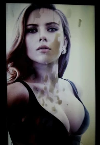 Scarlett Johansson Cumtribute