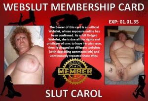 Exposed Whore Carol Whorexpose the Bareback cumslut  from UK  living in Greece to be used hard 3080053