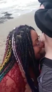 Beach Blowjob