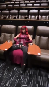 Pussy Flashing At The Movies