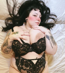 Goth w/ Fat Tits &amp; Huge Areolas OF 3220939