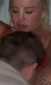 German Blonde Girl gets Fucked Outside