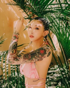 Tatted Big tits petite Asian DJ Kromi ABG 3369761