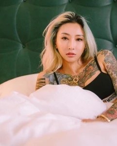 Tatted Big tits petite Asian DJ Kromi ABG 3369768