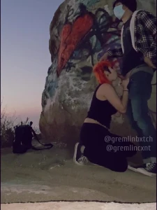 Gremlinbxtch Public Blowjob and Fuck