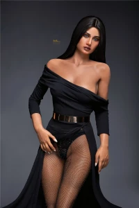 Silicone sex doll with small boobs tanned skin 3389086