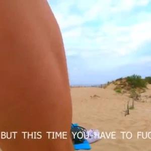 Nude beach fuck