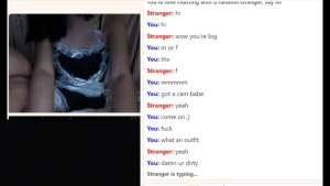 Omegle dirty maid