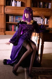 Cosplay Scathach with sexy stockings feet 3539229