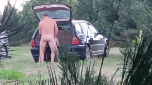 hidden camera by the road