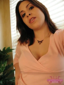 Pink Shirt Mouth Tease 3560129