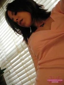 Pink Shirt Mouth Tease 3560136