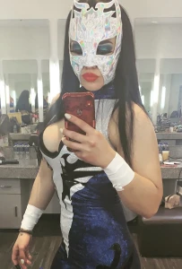 La Hiedra Cum tribute sexy masked wrestler 3591708