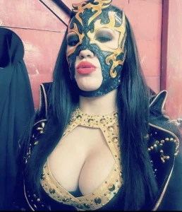 La Hiedra Cum tribute sexy masked wrestler 3591724