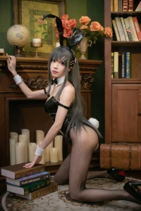 Cospaly Horny Girl with Rabbit suit 3599988