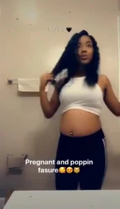 Pregnant lil ebony freak pt 1 3622934