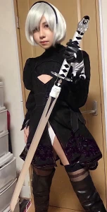 2b has a dick (crossdresser cosplay) 3661375