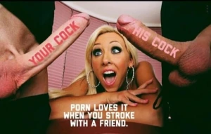 Porn Addict Captions to push you &amp; your goon buds deeper into porn together 3664343