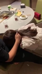 Asian blowjob dinner