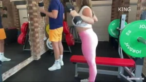 Gym fuck session