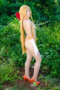 Sailor Venus strips naked in nature 3914806