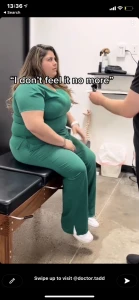 Pretty busty bbw in scrubs for doc visit 3937554