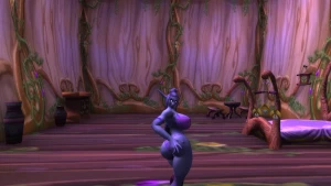 My night elf goddess in sexy lingerie &lt;3 3952596