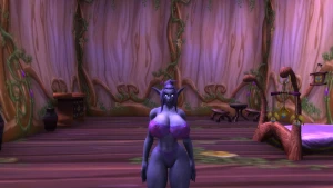 My night elf goddess in sexy lingerie &lt;3 3952597