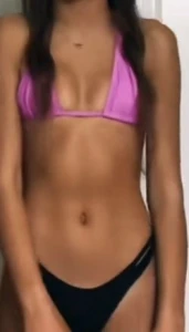 Sexy teen bikini girl