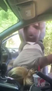 Big tits in car. Anyone know source