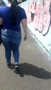 Chasing Pawg in Tight Jeans