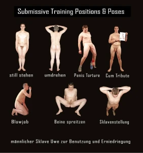 Submissive positions &amp; poses training 4029021