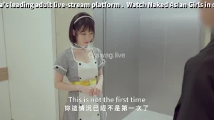 Uncensored Japanese fucking on elevator