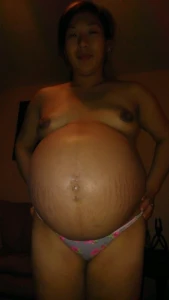 Chubby Asian Pregnant Slut 4151828