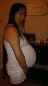 Chubby Asian Pregnant Slut 4151833