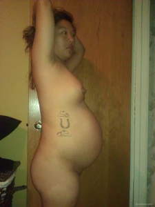 Chubby Asian Pregnant Slut 4151854