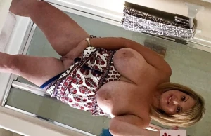 Chubby Blonde cumdump 4218389