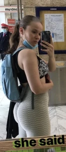 Student with fat ass 4226597