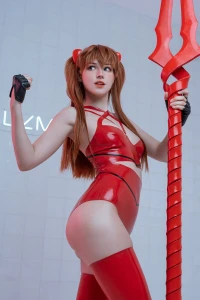 Asuka: latex suit 4244882