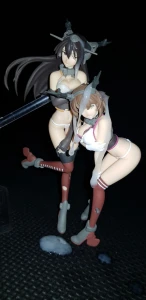 Mutsu &amp; Nagato - Kancolle. (Figure Bukkake - SoF) # 1 161081