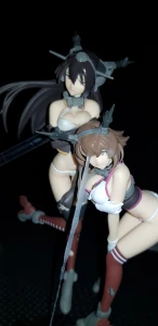 Mutsu &amp; Nagato - Kancolle. (Figure Bukkake - SoF) # 1 161094