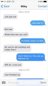 Guy from gym texting my fiance - part 1 171675