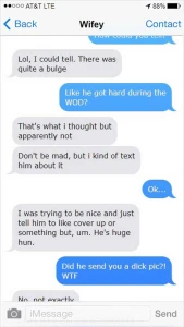 Guy from gym texting my fiance - part 1 171677