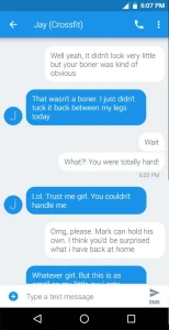 Guy from gym texting my fiance - part 1 171681