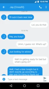 Guy from gym texting my fiance - part 2