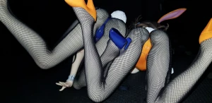 Yui Kotegawa &amp; Mikan Yuuki - Bunny Ver. (Figure Bukkake - SoF) #1 178704