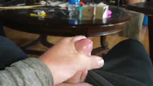 Husband big cumshot