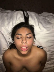 18yo snowbunny gets facial